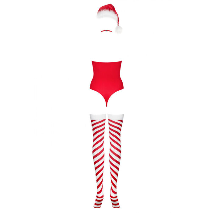 OBSESSIVE - KISSMAS TEDDY XS/S - CandyHot - Foto 6