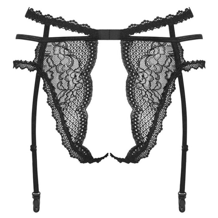 OBSESSIVE - LIGUERO PEARLOVE NEGRO XS/S - CandyHot - Foto 6