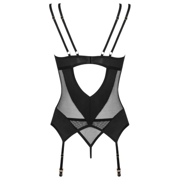 OBSESSIVE - NESARI CORSET & TANGA M/L - CandyHot - Foto 6