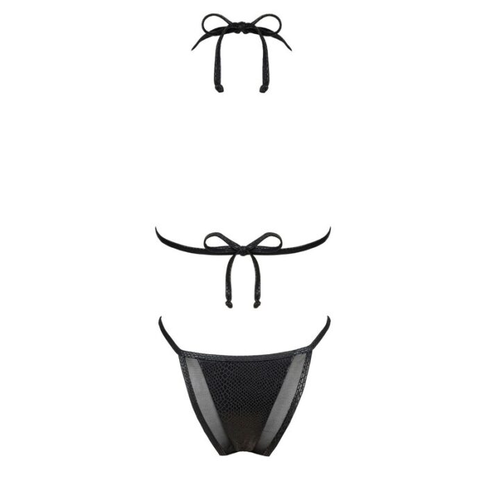 OBSESSIVE - PUNTA NEGRA BIKINI NEGRO L - CandyHot - Foto 4