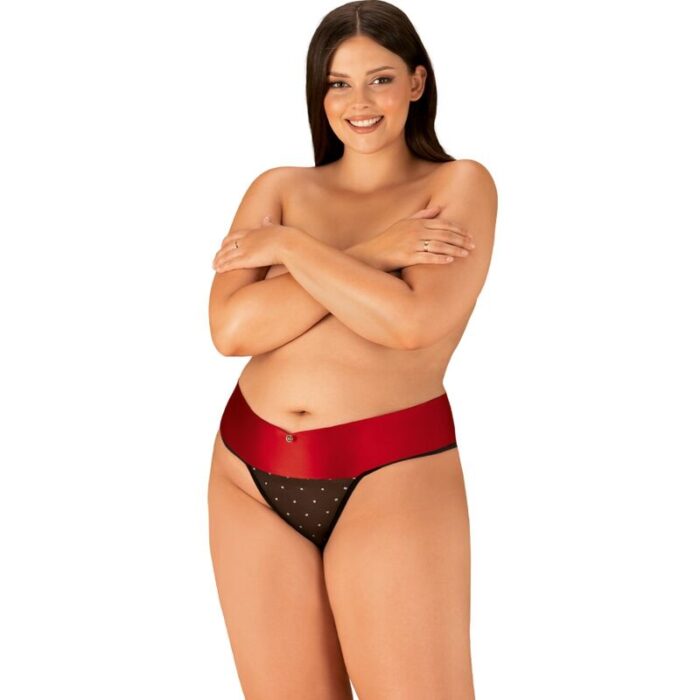 OBSESSIVE - TIENESY TANGA XXL/XXXL - CandyHot - Foto 2