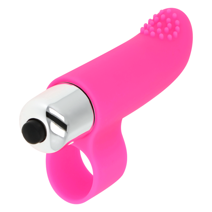 OHMAMA - DEDAL VIBRADOR TEXTURADO 8 CM - CandyHot - Foto 2