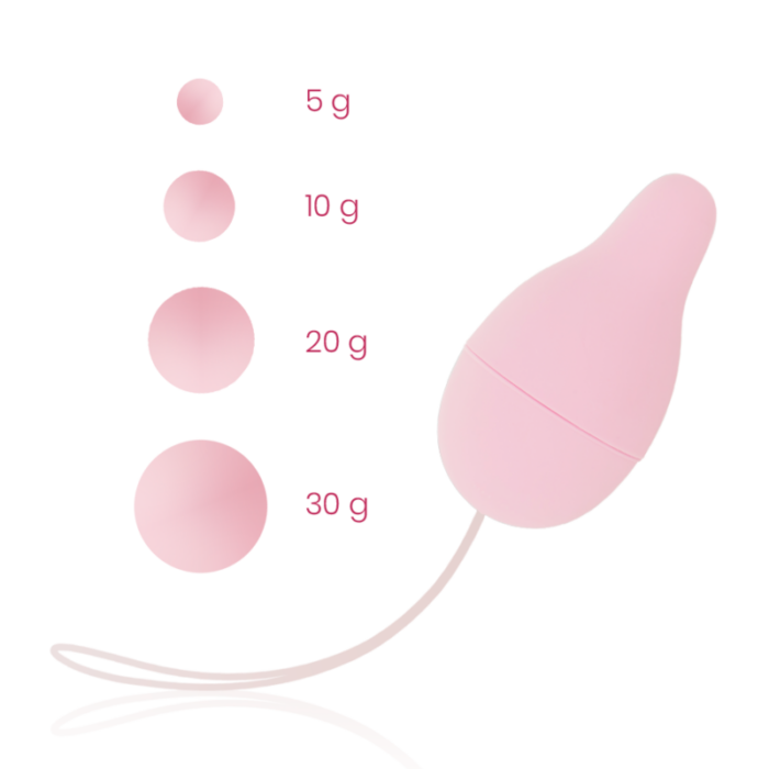 OHMAMA - DESARROLLADOR SUELO PELVICO KEGEL SISTEMA DE PESOS - CandyHot - Foto 2
