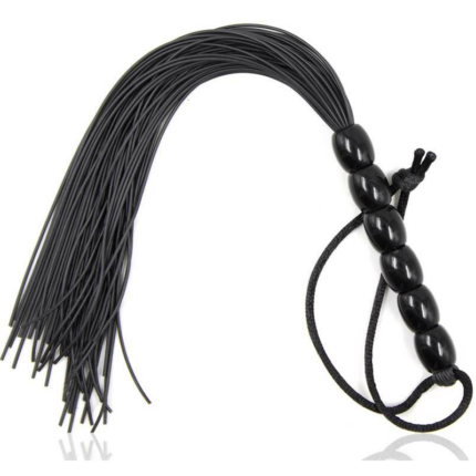 OHMAMA FETISH - LÁTIGO CON MANGO SILICONA ACANALADO 22 CM - CandyHot - Foto 1