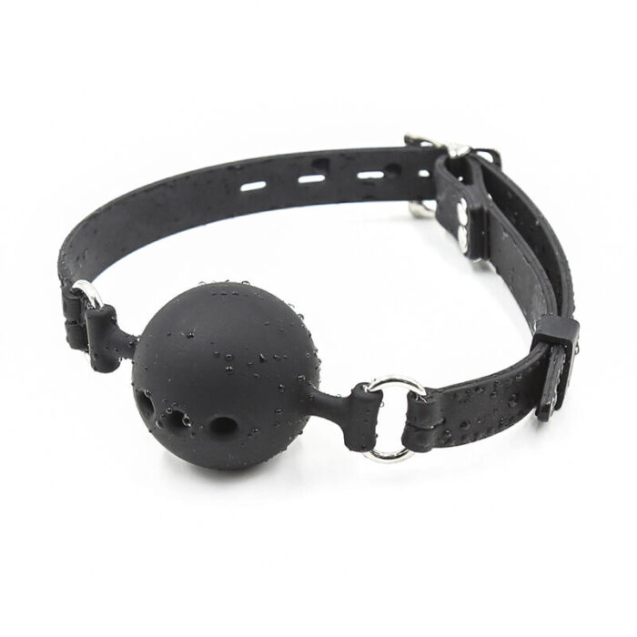 OHMAMA FETISH - MORDAZA BOLA TRANSPIRABLE SILICONA TALLA L - CandyHot - Foto 2