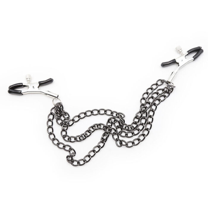 OHMAMA FETISH - PINZAS PEZONES CON CADENAS NEGRAS - CandyHot - Foto 2