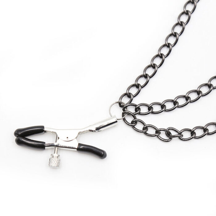 OHMAMA FETISH - PINZAS PEZONES CON CADENAS NEGRAS - CandyHot - Foto 5
