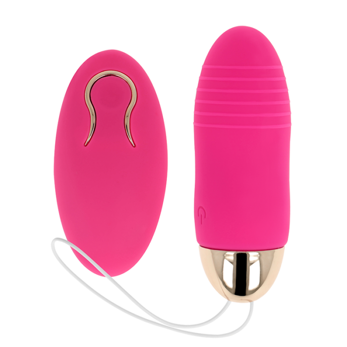 OHMAMA - HUEVO CONTROL REMOTO 10 MODOS ROSA - CandyHot - Foto 2
