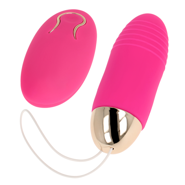 OHMAMA - HUEVO CONTROL REMOTO 10 MODOS ROSA - CandyHot - Foto 1