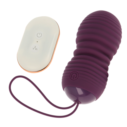 OHMAMA - HUEVO CONTROL REMOTO 7 MODOS UP AND DOWN MORADO - CandyHot - Foto 2