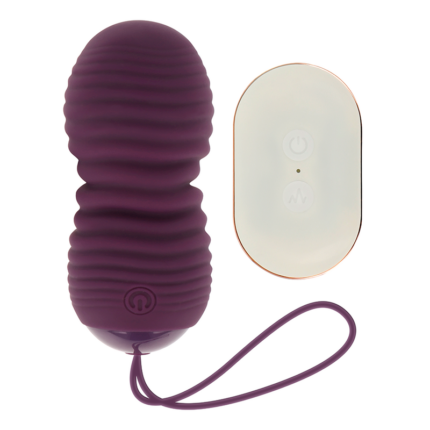 OHMAMA - HUEVO CONTROL REMOTO 7 MODOS UP AND DOWN MORADO - CandyHot - Foto 1