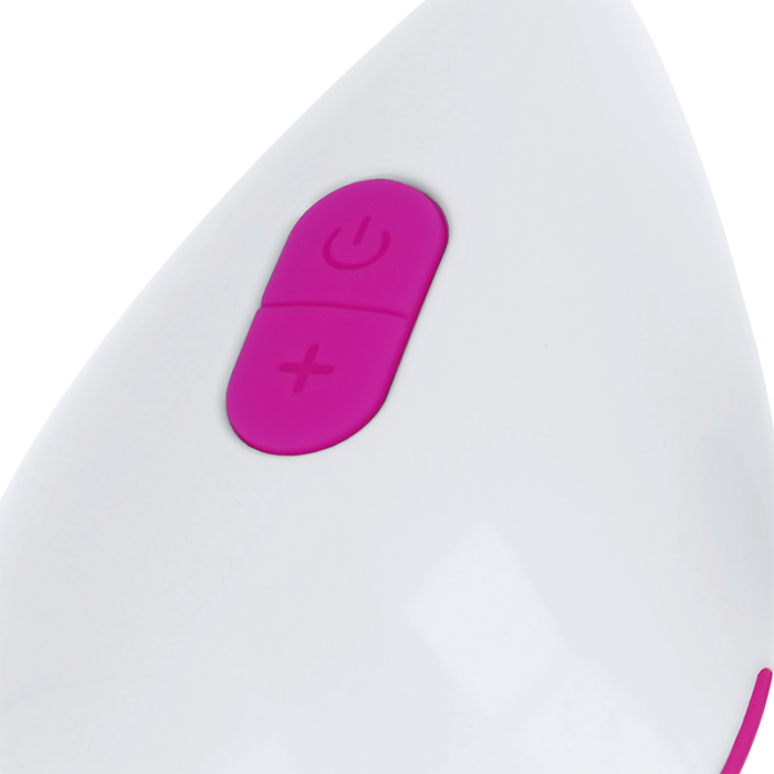 OHMAMA - HUEVO VIBRADOR 10 MODOS LILA Y BLANCO - CandyHot - Foto 4