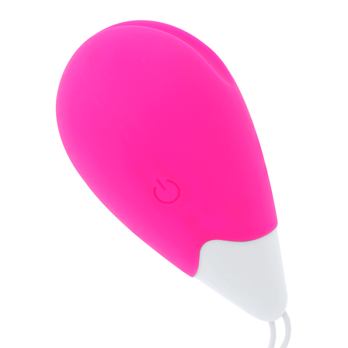 OHMAMA - HUEVO VIBRADOR 10 MODOS ROSA Y BLANCO - CandyHot - Foto 3