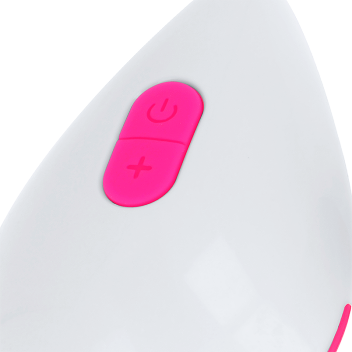 OHMAMA - HUEVO VIBRADOR 10 MODOS ROSA Y BLANCO - CandyHot - Foto 4