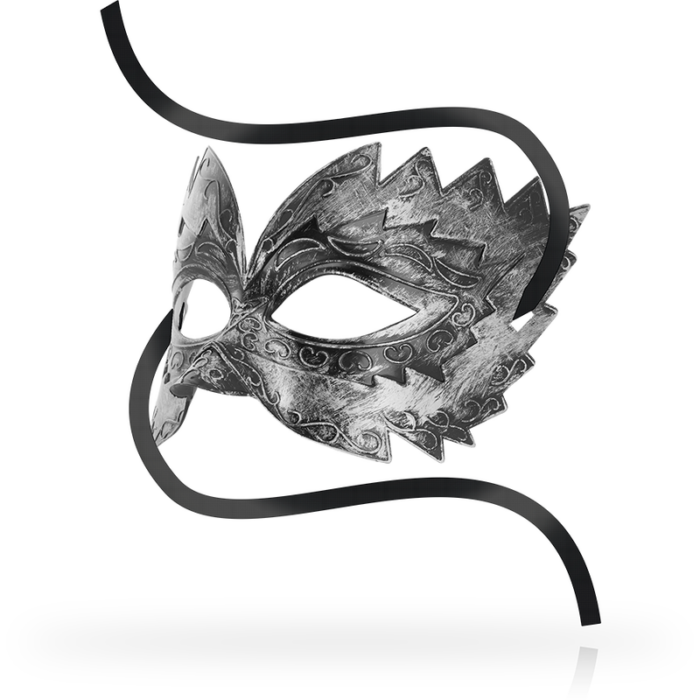 OHMAMA - MASKS ANTIZAZ ESTILO VENECIANO SILVER - CandyHot - Foto 2