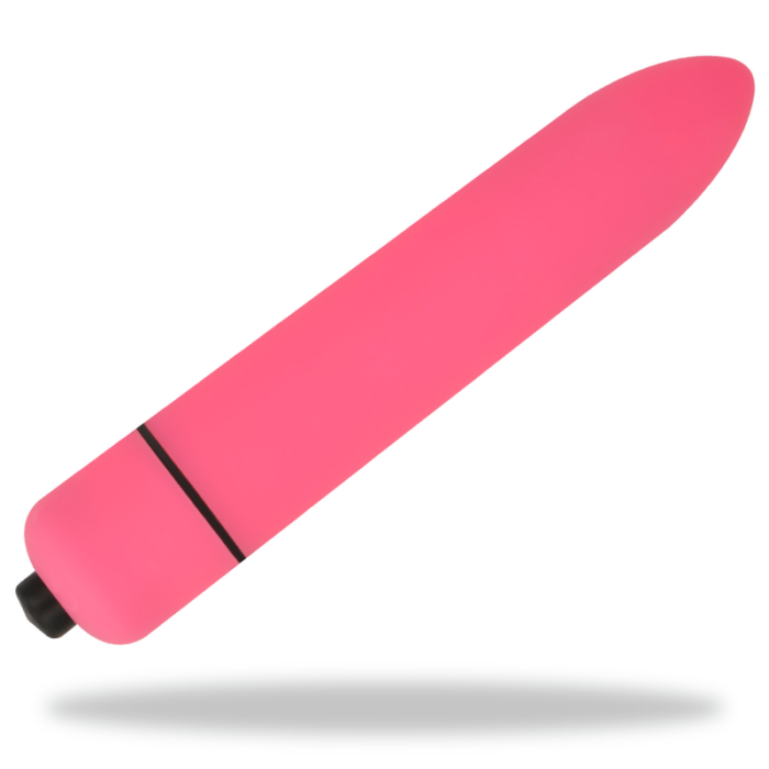 OHMAMA - MINI BALA VIBRADORA 9 CM ROSA - CandyHot - Foto 1