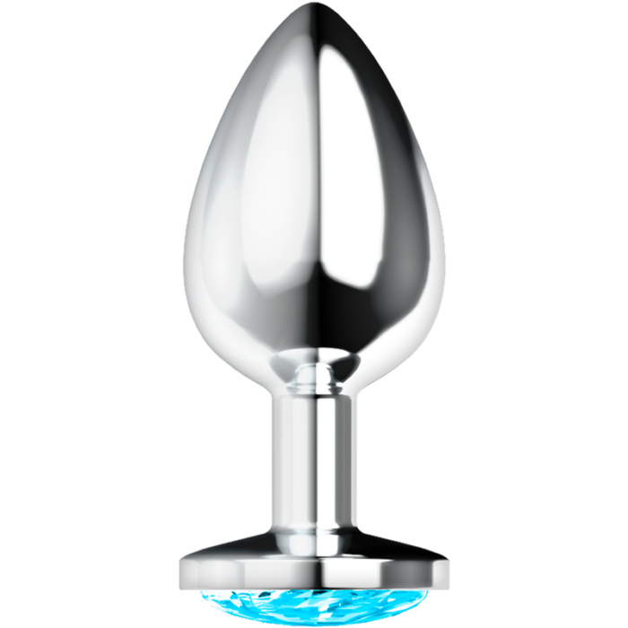 OHMAMA - PLUG ANAL CON CRISTAL AZUL L - CandyHot - Foto 2