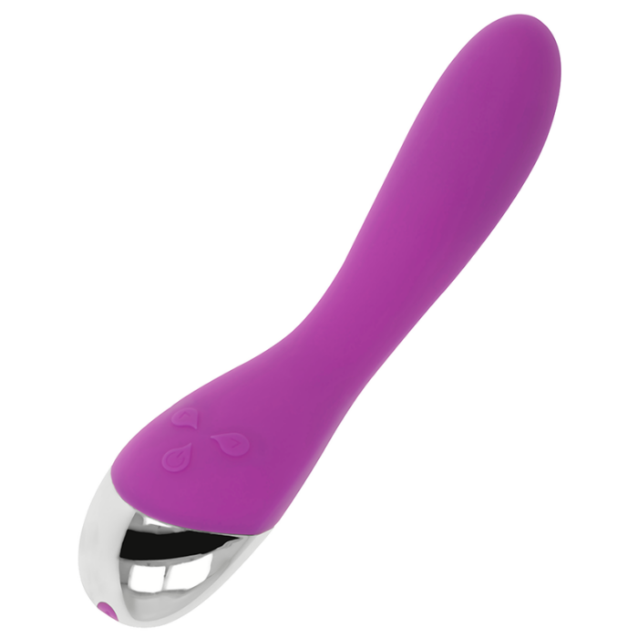 OHMAMA - VIBRADOR 6 MODOS Y 6 VELOCIDADES LILA 20.5 CM - CandyHot - Foto 1