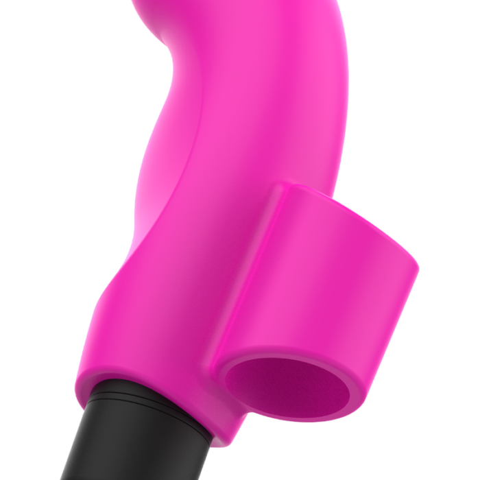 OHMAMA - VIBRADOR DEDAL ROSA NEON XMAS EDITION - CandyHot - Foto 4