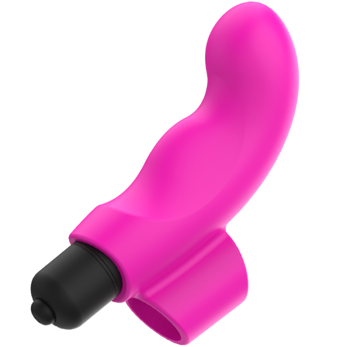 OHMAMA - VIBRADOR DEDAL ROSA NEON XMAS EDITION - CandyHot - Foto 1