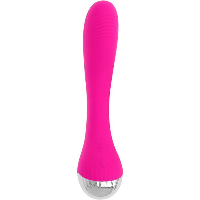 OHMAMA - VIBRADOR FLEXIBLE ESTIMULACION PUNTO G 19 CM - CandyHot - Foto 4