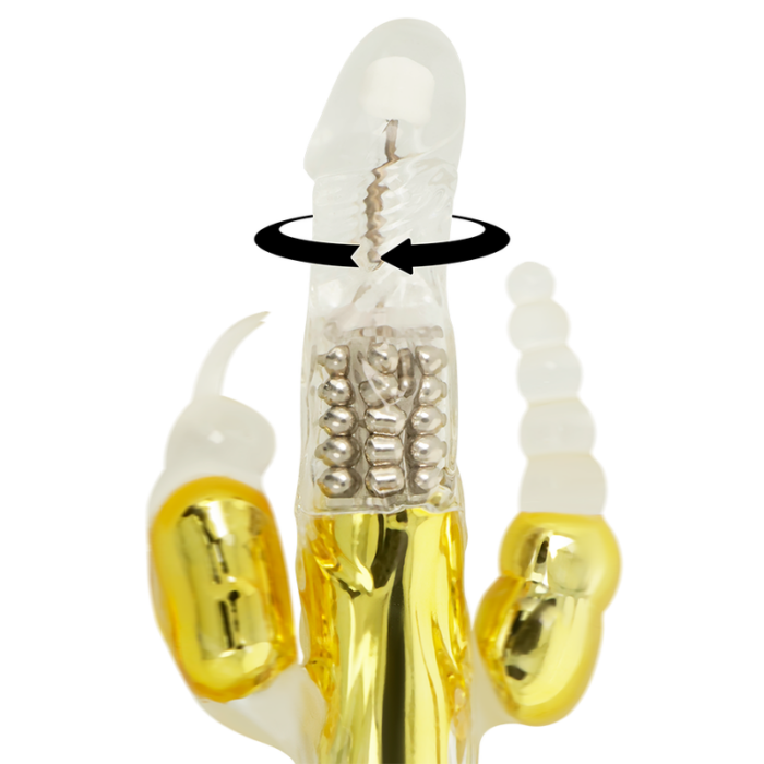 OHMAMA - VIBRADOR MULTIFUNCIONAL GOLDEN - CandyHot - Foto 2