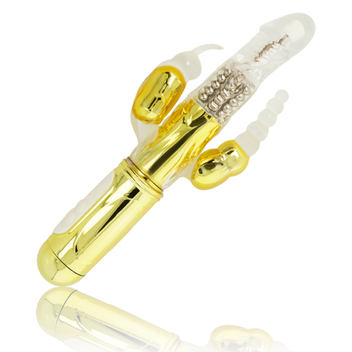 OHMAMA - VIBRADOR MULTIFUNCIONAL GOLDEN - CandyHot - Foto 1