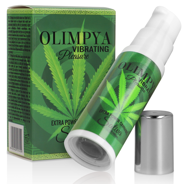 OLIMPYA - VIBRATING PLEASURE POTENTE INTENSIFICADOR SATIVA - CandyHot - Foto 4