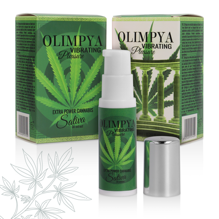 OLIMPYA - VIBRATING PLEASURE POTENTE INTENSIFICADOR SATIVA - CandyHot - Foto 1