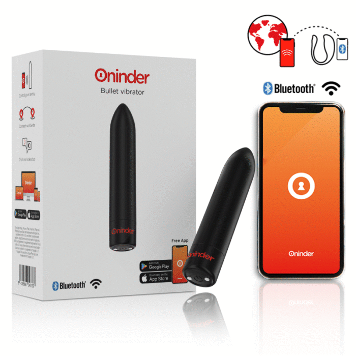 ONINDER - BERLIN BALA VIBRADORA NEGRO - APP GRATUITA - CandyHot - Foto 1