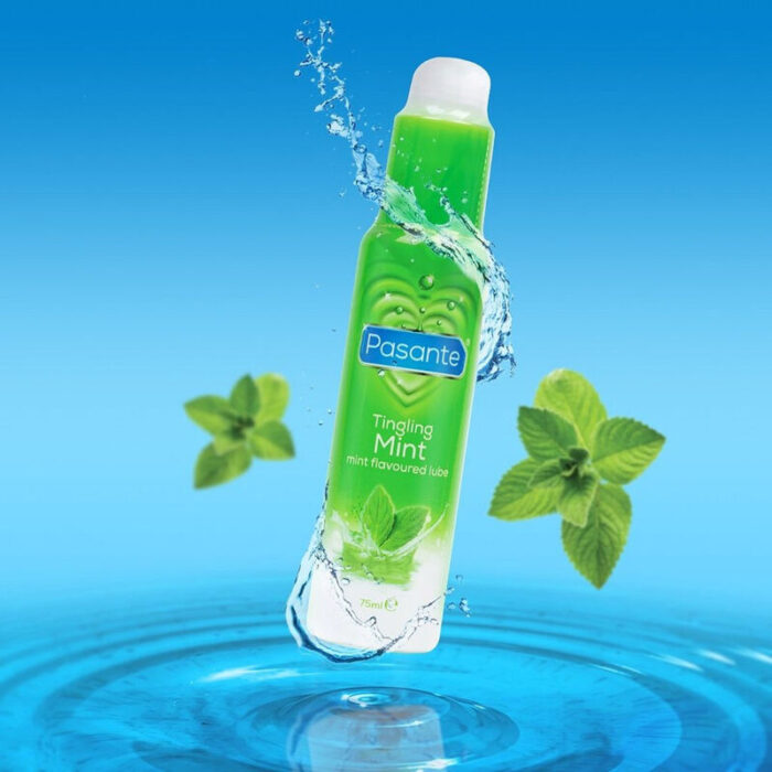 PASANTE - LUBRICANTE SABOR MENTA 75 ML - CandyHot - Foto 2