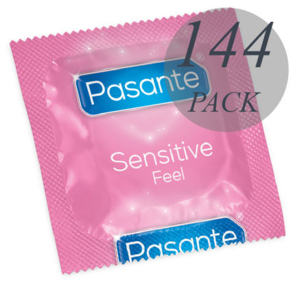 PASANTE - PRESERVATIVOS SENSITIVE ULTRAFINO 144 UNIDADES - CandyHot - Foto 2