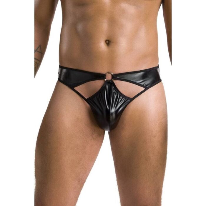 PASSION - 033 TANGA PAUL NEGRO L/XL - CandyHot - Foto 3