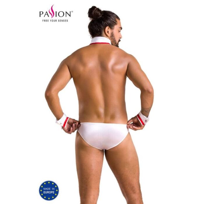 PASSION - 037 SLIP GREGORY BLANCO S/M - CandyHot - Foto 2
