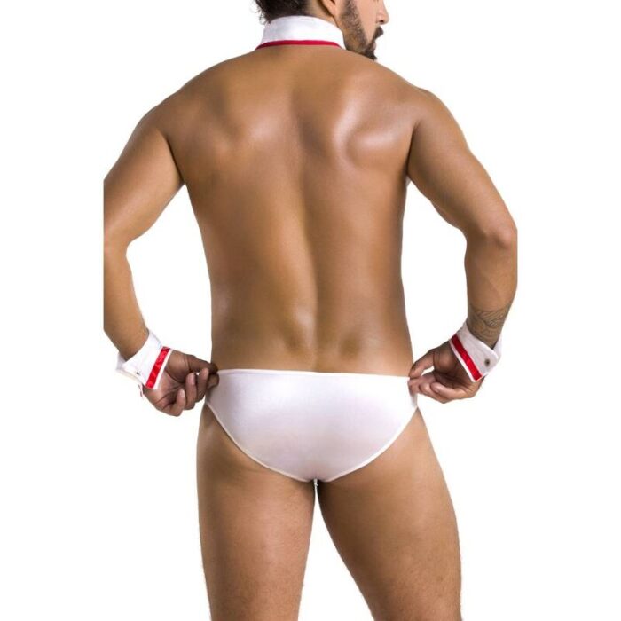 PASSION - 037 SLIP GREGORY BLANCO S/M - CandyHot - Foto 4