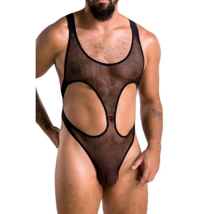PASSION - 040 BODY LEON NEGRO L/XL - CandyHot - Foto 3