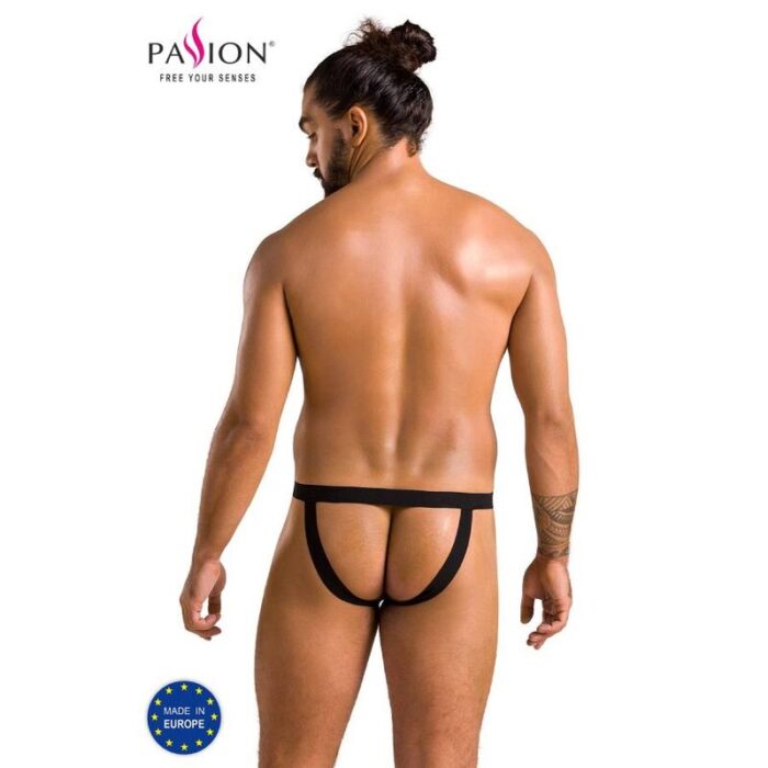 PASSION - 044 SLIP OPEN BEN NEGRO S/M - CandyHot - Foto 2