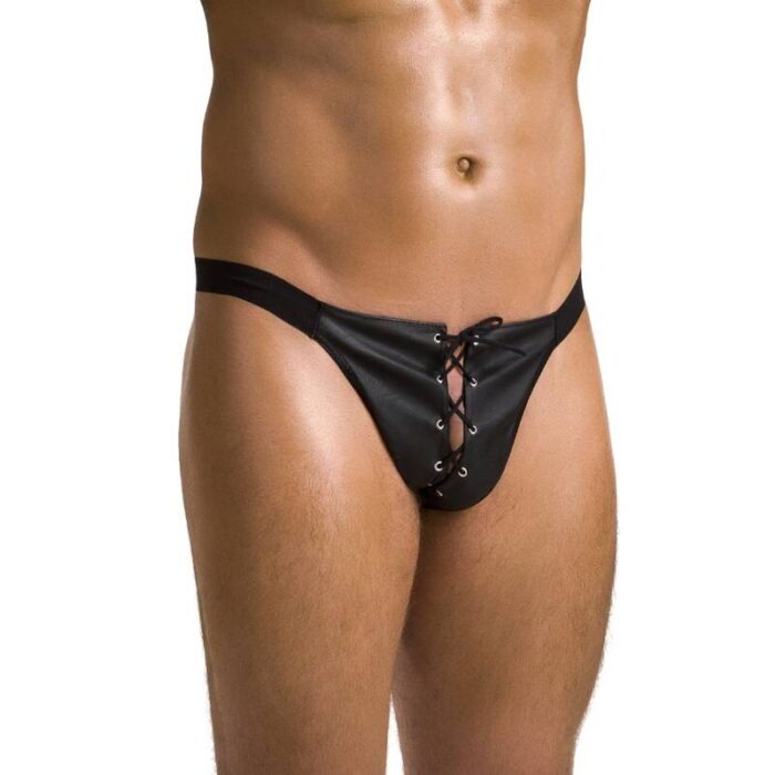 PASSION - 044 SLIP OPEN BEN NEGRO S/M - CandyHot - Foto 3