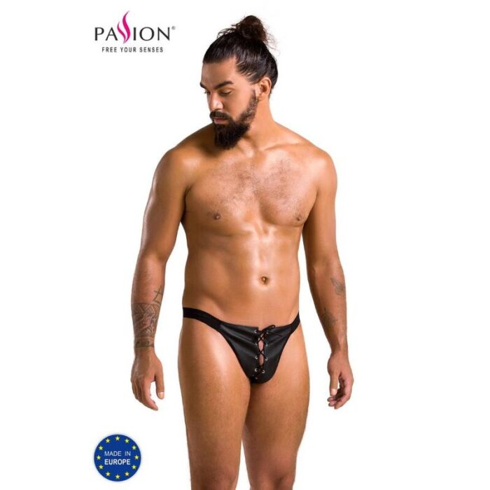 PASSION - 044 SLIP OPEN BEN NEGRO S/M - CandyHot - Foto 1