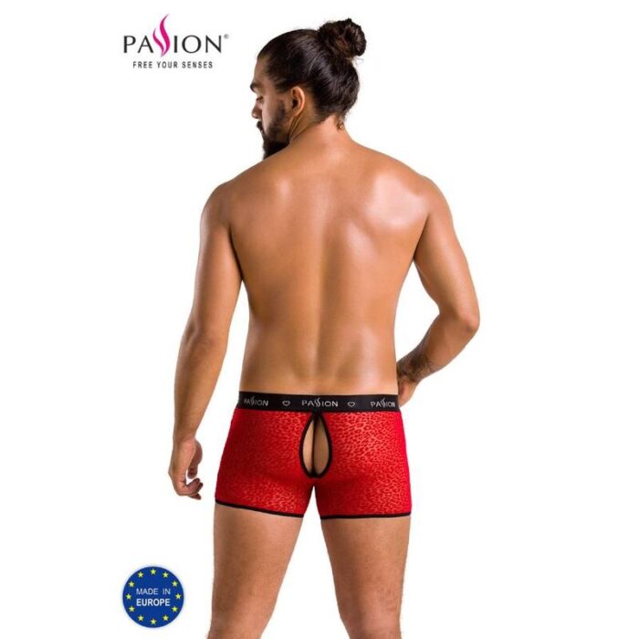PASSION - 046 SHORT PARKER ROJO L/XL - CandyHot - Foto 2