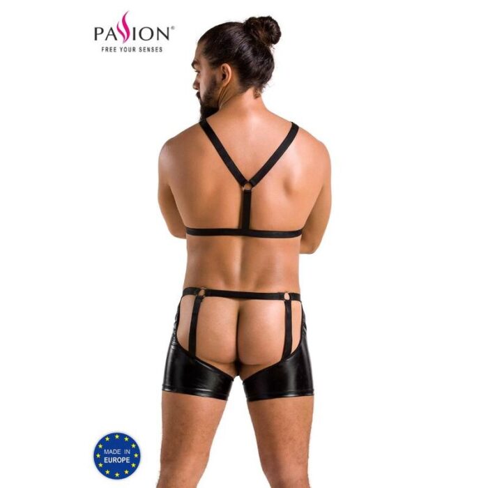 PASSION - 047 SET ARON NEGRO L/XL - CandyHot - Foto 2
