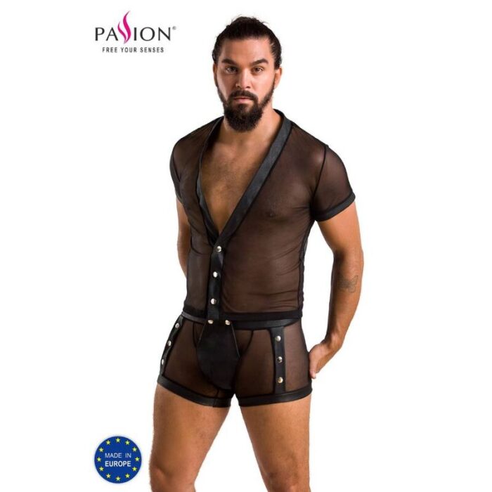 PASSION - 052 SET MICHAEL NEGRO L/XL - CandyHot - Foto 1