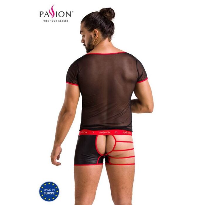 PASSION - 055 SET MARK NEGRO L/XL - CandyHot - Foto 2