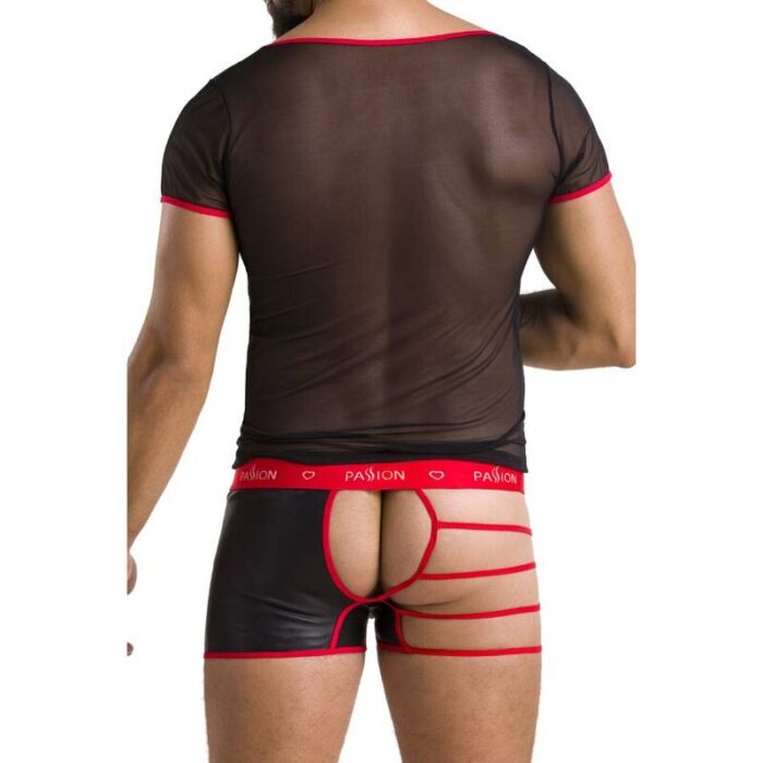 PASSION - 055 SET MARK NEGRO L/XL - CandyHot - Foto 4