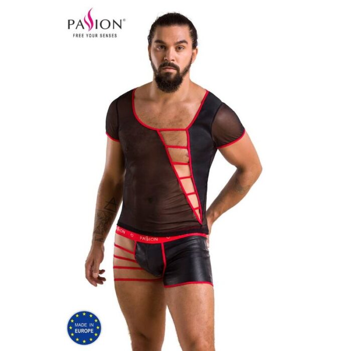 PASSION - 055 SET MARK NEGRO L/XL - CandyHot - Foto 1