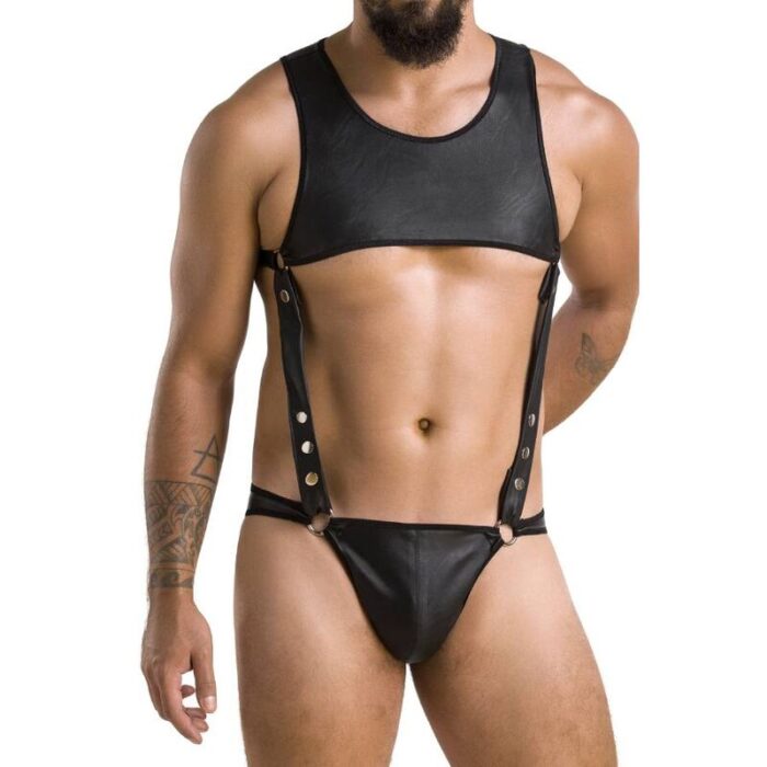 PASSION - 056 BODY ADAM NEGRO L/XL - CandyHot - Foto 3