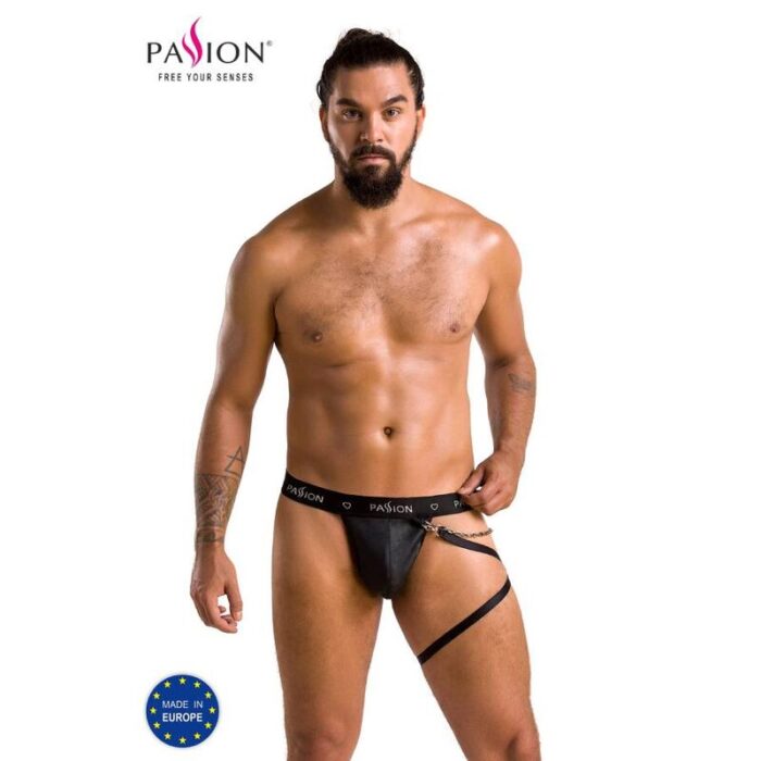 PASSION - 058 TANGA BILL NEGRO L/XL - CandyHot - Foto 1