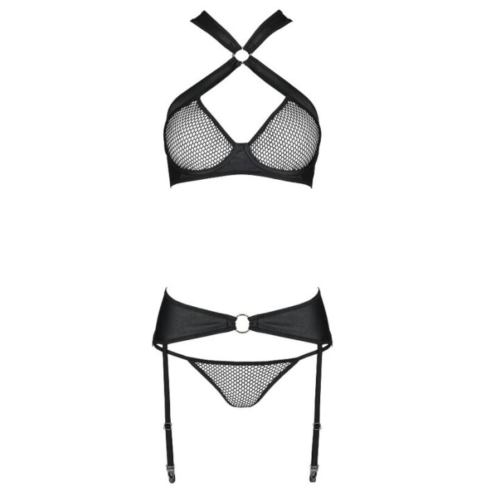 PASSION - AMANDA SET CUERO ECOLOGICO S/M - CandyHot - Foto 5