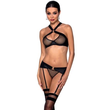 PASSION - AMANDA SET CUERO ECOLOGICO S/M - CandyHot - Foto 1