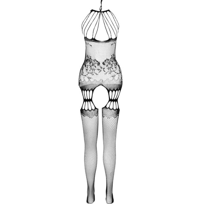PASSION - BS095 BODYSTOCKING NEGRO TALLA ÚNICA - CandyHot - Foto 6